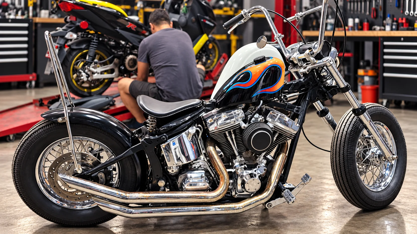 Harley and cruiser service at 40 Garage